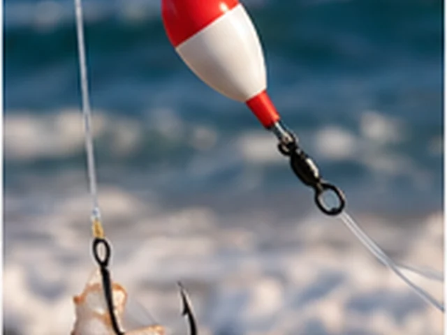 Realistic Slip Bobber Rig fishing rig setup