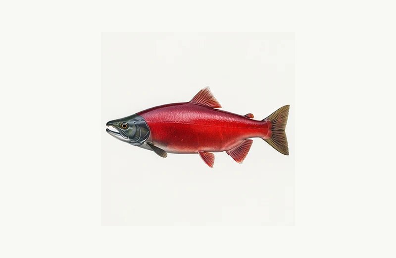 Realistic reference image of Kokanee Salmon