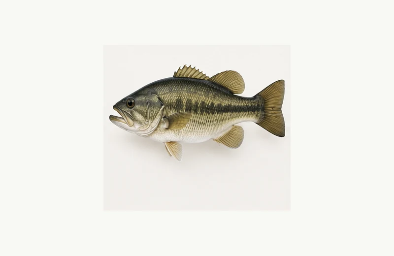 Realistic reference image of Largemouth Bass